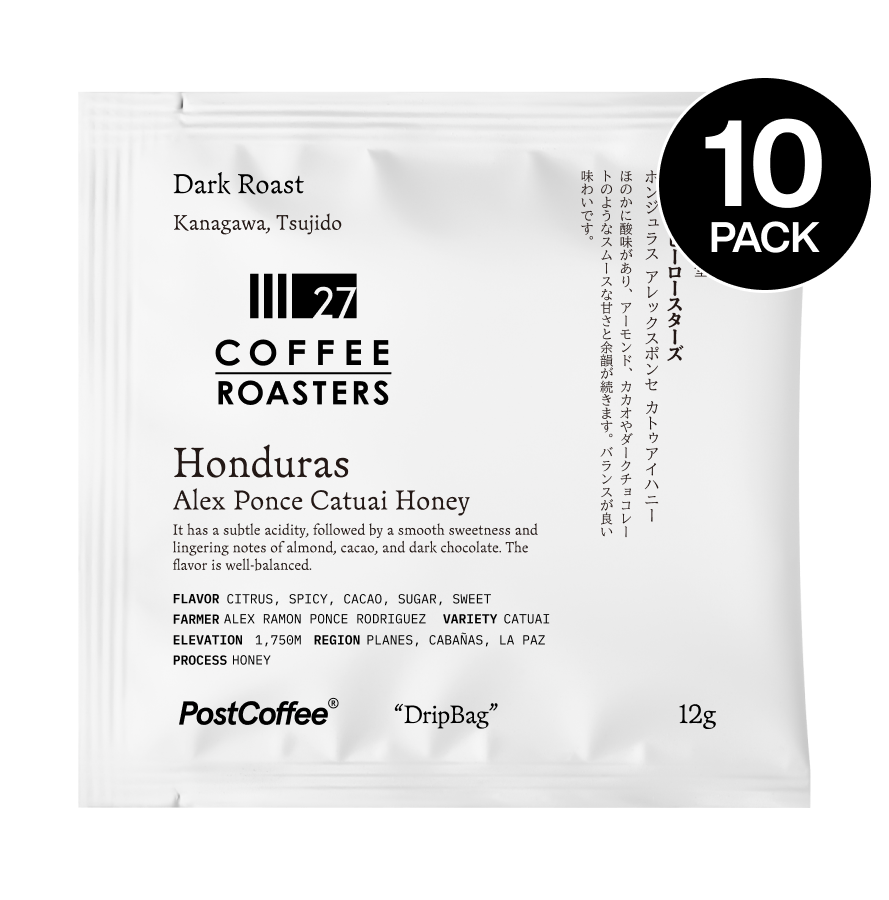 27 Coffee Roasters (Kanagawa) - Honduras Alex Ponce Catuai Honey 10P