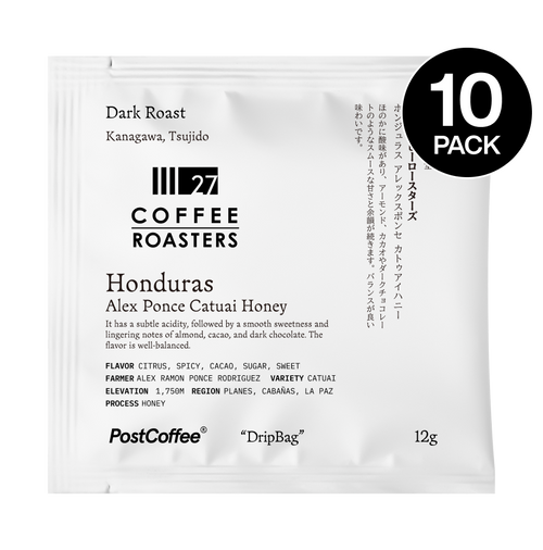 27 Coffee Roasters (Kanagawa) - Honduras Alex Ponce Catuai Honey 10P