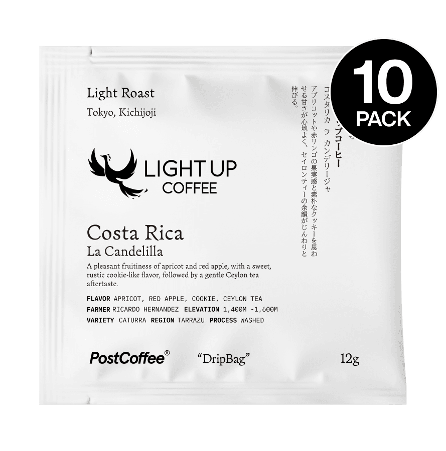 LIGHT UP COFFEE(Tokyo, Kichijoji) Costa Rica La Candelilla 10P